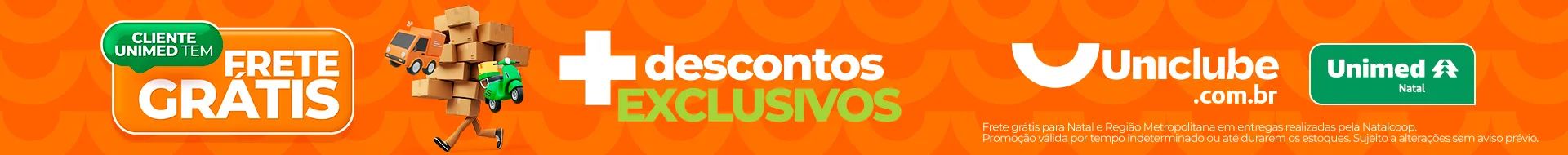 Cliente Unimed: frete grátis e descontos exclusivos no Uniclube.