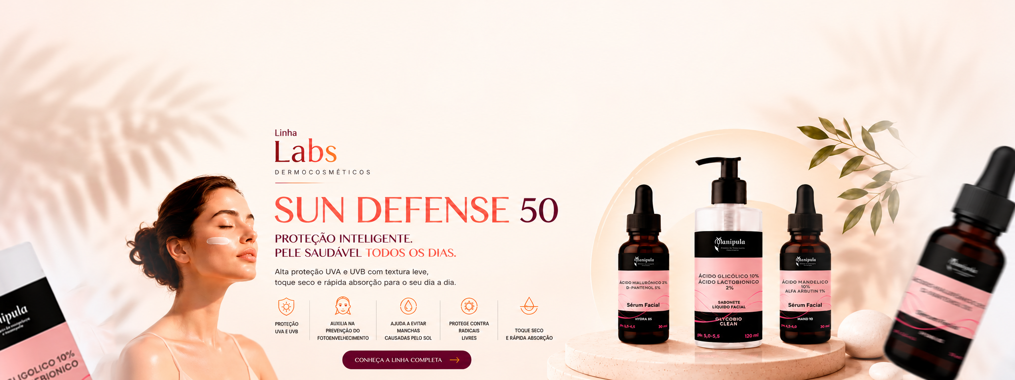 Linha Labs: cuidados para a pele